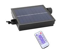 lyrlody Automático Resistente al Agua, 4,5 V 1,2 W, polisilicio, Accesorios de Cadena de Luces Exteriores, Caja de Control de lámpara Solar para Fiestas en el jardín, balcón, decoración navideña
