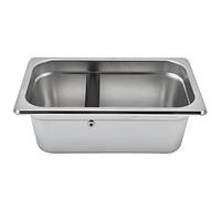 lyrlody Batidor de café Grande de Acero Inoxidable para café en Polvo, Caja de café, Contenedor de Posos de café, Caja de Posos de café, Cubo de Acero (Caja de escoria (Rectangular de