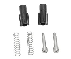 lyrlody Belt Press Screw Spring Kit, M3 Thread para RT | Acero inoxidable mecanizado CNC, 2 tornillos, 2 manguitos, 2 resortes, resistente a la corrosión, accesorio de reparación