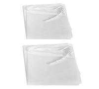 lyrlody Bolsa de Cerveza Reutilizable Bolsa de Malla de Malla de Leche 2 Piezas con Abertura Ancha y Banda Resistente para Sopa de Sidra de Frutas para Elaboración de Cerveza Casera