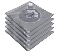 lyrlody Bolsas de Almacenamiento de Filamentos 3D, Bolsas Selladas Al Vacío a Prueba de Luz con Etiqueta para Filamentos de 1,75 Mm y 2,85 Mm de 12,6 X 13,4 Pulgadas para Impresoras 3D