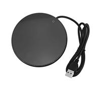 lyrlody Calentador de Tazas Portátil Calentador de Bebidas Inteligente a Temperatura Constante con Interruptor Táctil Inteligente Calentador de Tazas USB para Tazas y Vasos con Fondo Plano Ø10,3 cm