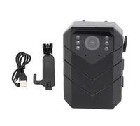 lyrlody Cámara Corporal Portátil, Grabadora de Video 4K con WiFi Visión | Mini Videograbadora, Aleación de Aluminio y ABS, Soporte Moto, Clip y Vista Móvil