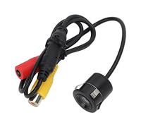 lyrlody Cámara de Respaldo para Automóvil Cámara de Visión Trasera ABS Gran Angular de 170 Grados Visión Nocturna Imágenes en Color IP67 Impermeable Fácil Instalación para Automóviles