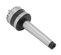 lyrlody Centro Vivo Contrapunto Centro de Torno Torno de Madera Herramienta de Torneado MT1 MT2 Precisión de 0.01mm, Soporte de Torneado Suave con Contrapunto Taladrado para de (1)