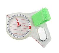 lyrlody Compass de Orientación de Pulgar, Herramienta de Navegación Avanzada, Diseño Cómodo, Características Multifuncionales y Versátiles para Al Aire Libre, Senderismo, Acampar, con Diseño