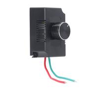 lyrlody Controlador de Velocidad, Regulador de Velocidad de Motor AC Regulador de Motor 220V Regulación Continua, para Ventiladores Amoladoras con Diseño Compacto (2000W)