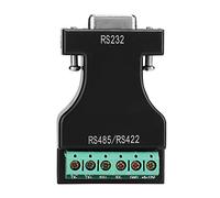 lyrlody Convertidor RS232 a RS485 Adaptador Interfaz Señal RS232 a RS422 Transceptor Pasivo DB9 Adaptable 300 a 115200 Bps 0 a 800 M con Protección contra Sobretensión para Máquinas de
