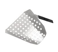 lyrlody Cuchara para Palomitas, Cuchara para Papas Fritas, para Chips, Tamizador de Granos, Rápida de Acero Inoxidable con Ergonómico y Punta Cónica para Bolsas, Cajas y