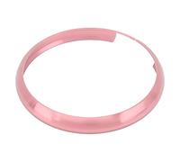 lyrlody Embellecedor de Anillo para Llavero Remoto, Bisel de Aleación de Aluminio para Mini R55 R56 R57 R58 R59 R60, Protege de Arañazos, Reemplazo Directo, Diseño Elegante (Pink)