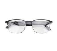 lyrlody Gafas Bluetooth Inteligentes PC TAC Altavoz Bluetooth Inalámbrico Gafas de Sol 5.4 Reproducción 8H Control de Voz Llamadas Manos Libres para Conducir Pesca Deportes Al Aire Libre (Silver)