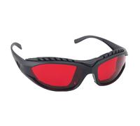 lyrlody Gafas para Dormir con Bloqueo de Luz Verde Azul Al 99,9%, Longitud de Onda Protectora de 2100 Nm para un Sueño Reparador Profundo con Doble Revestimiento Lente Roja para Juegos