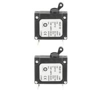 lyrlody Interruptor Automático 23A, Interruptor de Generador, de Seguridad 230V Encendido Apagado, Pieza de Hierro con Operación Sensible para Generadores de Gasolina