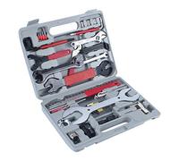 lyrlody Juego de Herramientas de Reparación de Bicicletas, 44 Piezas, con Removedor de Rueda Libre, Destornillador, Látigo de Cadena y Llave para Auriculares