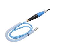 lyrlody Kit de Amoladora de Micro Troquel de Aire, Herramienta de Grabado Neumática ABS de Aleación de Aluminio, Flujo de Aire de 110 L, Pluma de Molienda de Estilo Lápiz para Marcado de Joyería de