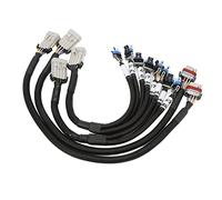 lyrlody LSX LS6 LS1 Kit de Reubicación de Paquete de Bobina de Encendido, Arnés para un Pequeño Bloque V8 gen. III IV, Conjunto de Cable de Extensión con Material ABS Premium, Reemplazo Ideal para