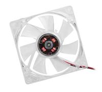 lyrlody Luz LED de 80 Mm 12V 4pin Mute PC Case de Refrigeración Ventilador Refrigerador de Computadora con Luz LED para la Computadora Ventilador Silencioso para Enfriamiento para la, de (BLUE)