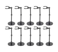 lyrlody Marco DE SOLDADORES DE DILAS DE 10 Pack Marco DE Soporte DE Mull para Figuras DE 6 Pulgadas con Resistencias Ajustables DE Base DE Plástico Resistentes para la Recolección DE Modelos DE