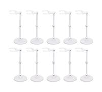 lyrlody Marco DE SOLDADORES DE DILAS DE 10 Pack Marco DE Soporte DE Mull para Figuras DE 6 Pulgadas con Resistencias Ajustables DE Base DE Plástico Resistentes para la Recolección DE Modelos DE