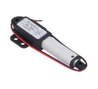 lyrlody Mini Actuador Lineal Eléctrico 150N, 12 V, Tubo de Aluminio, de 40 Mm, 4 Mm por S, IPX4 con Interruptor de Límite Incorporado para Robot Industrial, Abridor de Ventanas, Gabinete (12V)