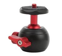 lyrlody Mini Rótula de Bola para Cámara, Soporte de Trípode de Cámara de Aluminio, Flexible, Duradero para SLR de Fotografía