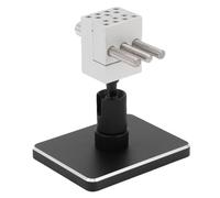 lyrlody Mini Tornillo de Banco Práctico con Base Extraíble y Ajuste Manual, Ideal para Modelismo, Manualidades y para Sujetar Piezas de joyería.