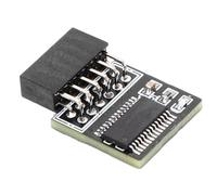 lyrlody Módulo TPM 2.0 SPI de 12 Pines, Chip de Seguridad TPM2.0 GC TPM2.0 S Compatible con Placas Base DDR4 para Actualización a 10 y 11