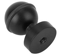 lyrlody Montaje Básico con Rótula Esférica, Montaje Básico con Rótula Esférica de Metal Aspecto Hermoso Práctico de Usar para Cámara de Acción para Fotografía (Black)