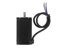 lyrlody Motor Paso a Paso Aleación de Aluminio Latón Motor a 3.0Nm 1.8 Grados 4 Conductores Eje de 8 Mm Bajo Ruido Alta Velocidad para Equipos Máquinas CNC Sistemas de Automatización