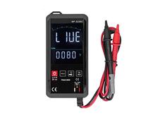 lyrlody Multímetro Digital ABS Multímetro Inteligente 0 1V a 1000V Pantalla Grande Linterna NCV Modo Manual Automático Dual para Técnicos de Pruebas Eléctricas Domésticas y Usuarios de Bricolaje