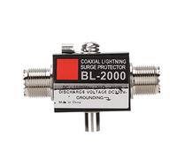 lyrlody Pararrayos Coaxial Protector contra Sobretensión Coaxial BL 2000 PL259 Hembra a PL259 Hembra 50 Ohm DC a 1000MHz con Cortocircuito de 1 4 Longitud de para Antenas