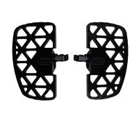 lyrlody Peinas de Pie de Motocicletas Giratorias de 360 grados, Motos de ángulo Ajustable del Piso del Jinete Delantero, Material Sólido, Diseño Mejorado, Rendimiento Confiable, Reemplazo Premium,