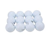 lyrlody Pelotas de de Doble Capa, Caucho Sintético y Resina Surlyn, Pelotas de Práctica de de 12 Piezas para Pruebas en Túneles de Viento y Precisión Mejorada