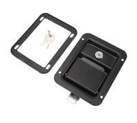 lyrlody Puerta de Remolque RVS RVS Camión de la Caja de Herramientas de Acero Al Margen de Acero Inoxidable de Inoxidable a Prueba de óxido de óxido Mm con 2 Teclas para Traquinetes Campers