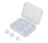 lyrlody Puntas para Auriculares Intrauditivos Punta de Repuesto para Auriculares de Silicona 3 Pares S M L Orificio Interior de 4 Mm Aislamiento de Ruido Ajuste Ergonómico para BeatsX y Internos de