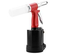 lyrlody Remachadora Neumática Remachadora de Aire de Aleación de Aluminio 3 32 1 4 Pulgadas Pistola Hidráulica con Fuerza de Tracción de 1200 Kgf de 16 Mm Uso con una Sola Mano para Reparación de