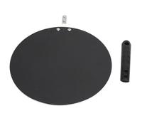 lyrlody Sartén Antiadherente para crepé y Panqueques, Plancha de Aluminio Tawa de 11 Pulgadas con que Se Mantiene Fresco para Freír Huevos, Panqueques, Pizza en Estufa de Gas