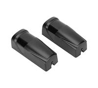lyrlody Sensor de Haz Fotoeléctrico de Alarma de Haz Simple, Detector de Infrarrojo, Impermeable, Alta Sensibilidad, Negro, de 12-24 V CA/CC para Escuelas, Hogares, Puertas y Ventanas