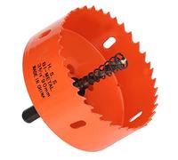 lyrlody Sierra de Bimetálica Sierra de HSS Acero de Alta Velocidad Profundidad de Corte de 32 Mm Expulsión de Viruta Eje Resistente para Madera PVC Metal Blando Perforación de Plástico por Usuarios