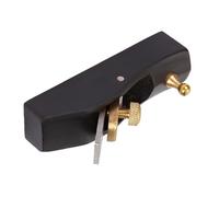 lyrlody Suminador de Madera Portátil, Plano de Mano de Madera de ébano, Cuchilla de Manganeso Premium, Agarre de Confort, Fácil de Usar, Confiable, Herramienta de Carpintería para Cortar, Pulir (80