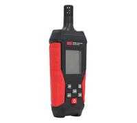 lyrlody TA620A Medidor de Temperatura y Humedad Termómetro de Mano Higrómetro con Registro de Datos Min Max Promedio LCD Retroiluminación Celsius Fahrenheit para Jardín Laboratorio Bodega Granja