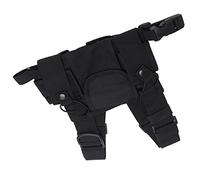 lyrlody Talkie Chest Harness, Correa de Hombro Ajustable para Hombres y Mujeres con Material de Nylon, para Policía Sitio de Construcción Rescate en Montaña