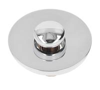 lyrlody Tapón para Fregadero de Baño, Tapón de Desagüe para Fregadero de Acero Inoxidable y Latón, Se Adapta a 28 a 38 Mm, Cesta Antiobstrucción Emergente a Presión, Drenaje Rápido para Lavabo de Baño