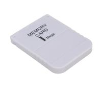 lyrlody Tarjeta de Memoria, Material ABS, Protección de Almacenamiento Confiable, Tamaño Original de 1 MB, Compatible con Consola PS One para Jugadores Retro (1PC)