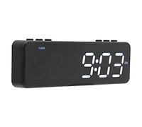 lyrlody Temporizador de Intervalos con Pantalla LED, Temporizador Digital ABS con Aplicación Bluetooth y Parte Posterior Magnética, Cronómetro de Cuenta Atrás de 12 Modos, de Gimnasio Recargable de