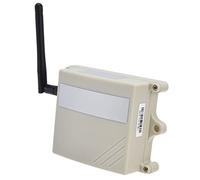 lyrlody Transmisor de Temperatura y Humedad, Sensor Inalámbrico de Temperatura y Humedad ABS, Monitoreo Impermeable de 2 Canales, Batería de 3,6 V 19000 MAh, para Jardín Agricultura Inteligente