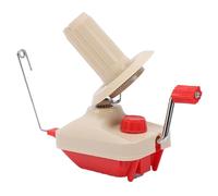 lyrlody Yarn Winder Wool Winder Yarn Ball Manual Hand Operated Portable 360 Degree Rotation Magnetic Attachment for Crocheting Hand Knitting