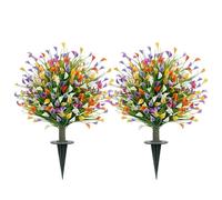 Lys Calla Artiels - Fausses Fleurs 67 x 40 cm, arreglo esthétique réaliste | Décor imperméable résistant aux UV para el sofá, el salón de estar, el entrée, apartamento, porche, jardín, f