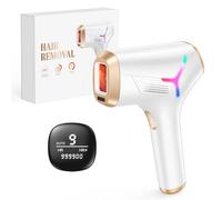 LYSMOSKI Depilación láser para mujeres y hombres, dispositivo de depilación IPL en casa con ventana de tratamiento de 2 pulgadas cuadradas, casi sin dolor, resultados visibles en 2 semanas