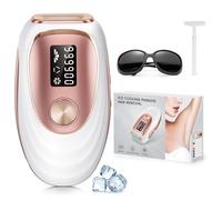 LYSMOSKI Laser Hair Removal, IPL Hair Removal with Ice-Cooling System for Painless & Long-Lasting Result, Safe At-Home Hair Remover Device for Armpits Back Legs Arms Face Bikini Line